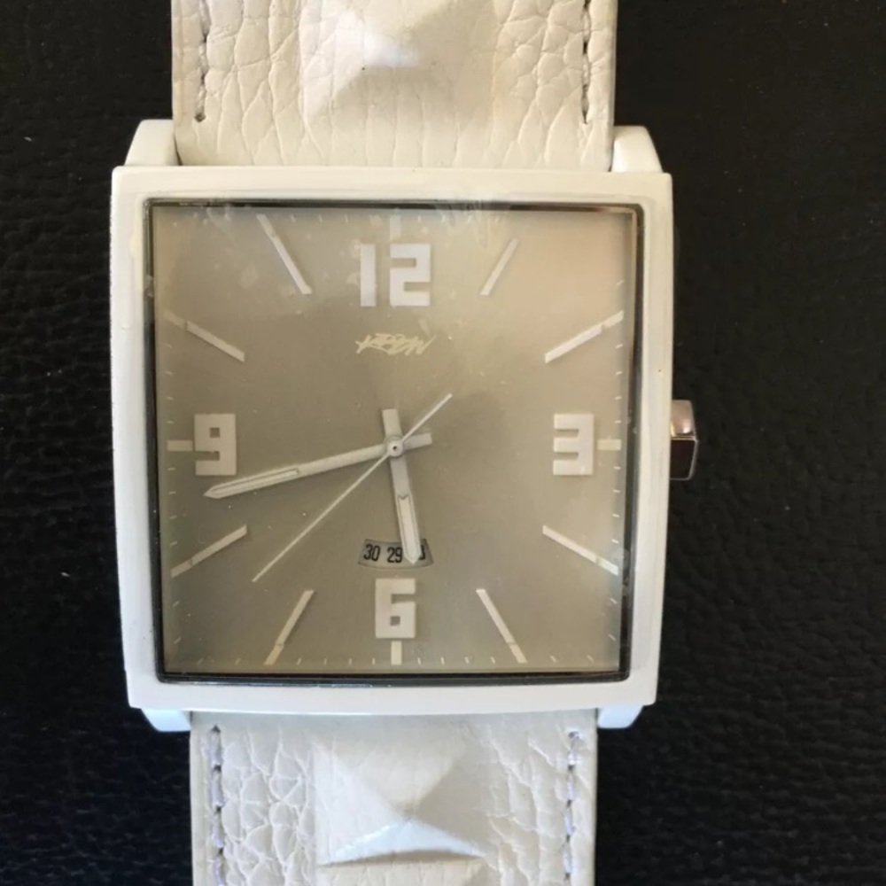 Kr3w Krew K1014 Renegade Watch with Leather Band